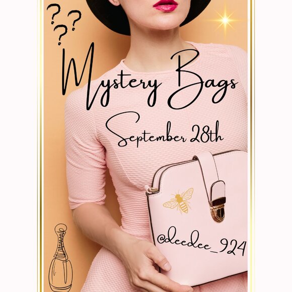 Various Handbags - MYSTERY BAGS - Sunday September 28th  **NO CANCELLATIONS**